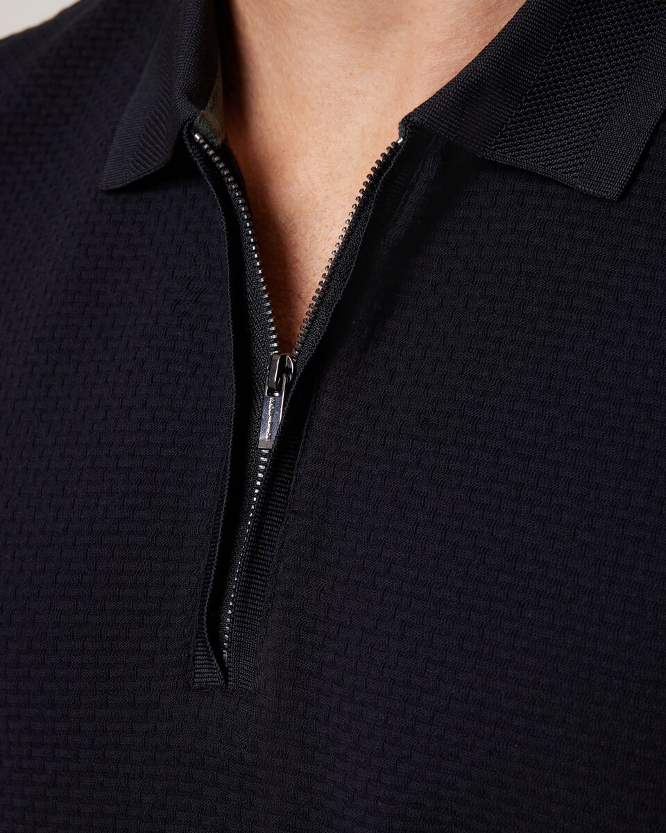 Jacquard Texture Polo
